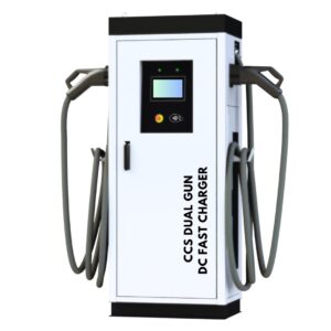UJALO 60kW Dual Gun DC Fast EV Charger | CCS2 Fast Charging Station | OCPP 1.6J | Commercial Use