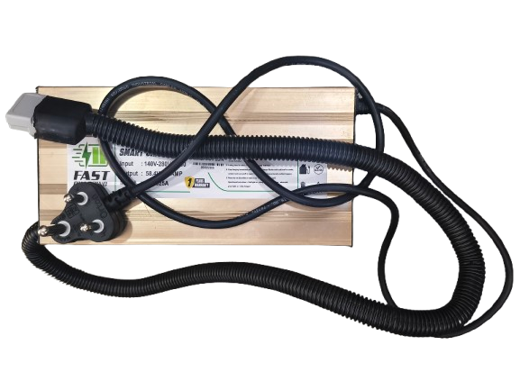 UJALO 48V 25A Lithium Battery Charger | 58.4V Output | CAN Enabled | E-Rickshaw & EV Charger